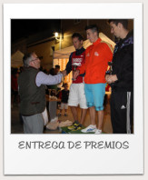 ENTREGA DE PREMIOS